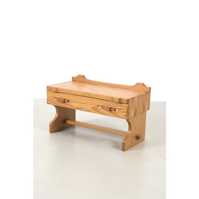 These brutalist cabinets came from a 1970's bedroom and are really low. You could use them as nightstands or you could use...