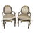 Italian Parcel Gilt Medallion Back Diminutive Chairs, a Pair For Sale - Image 14 of 14