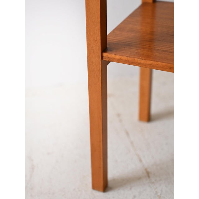 Wood Danish Teak Bedside Table, 1960s For Sale - Image 7 of 10