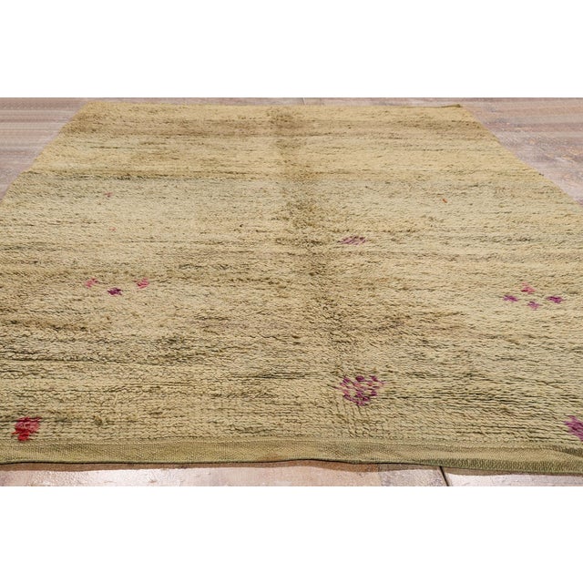 Vintage Boujad Moroccan Rug, 06'01 X 09'08 For Sale - Image 9 of 10
