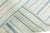 Doris Leslie Blau Vintage Indian Dhurrie Striped Blue Rug For Sale - Image 4 of 10
