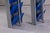 Metal Vinatge Lehni Punk Shoe Rack by Hanspeter Weidmann, Switzerland, 1980s For Sale - Image 7 of 11