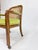 Mid 20th Century Mid 20th Century Set of Four Vintage Caned Back Rolling Armchairs With Upholstered Seats For Sale - Image 5 of 7