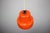 Vintage Orange Glass Pendant Lamp, Czechoslovakia, 1970 For Sale - Image 4 of 9