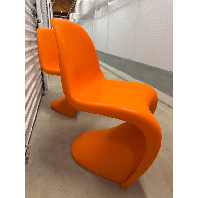 The Panton Chair is the world’s first all-plastic, single-piece cantilever chair, designed by Danish architect Verner...