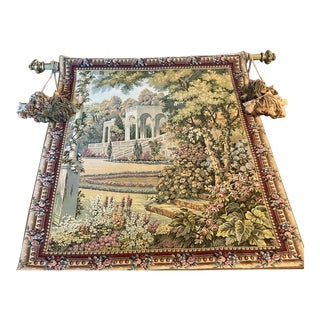 Vintage European Style Corona Decor Tapestry For Sale