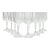 Cristal D’Arques “Longchamp” Set of 8 Crystal Wine Glasses For Sale