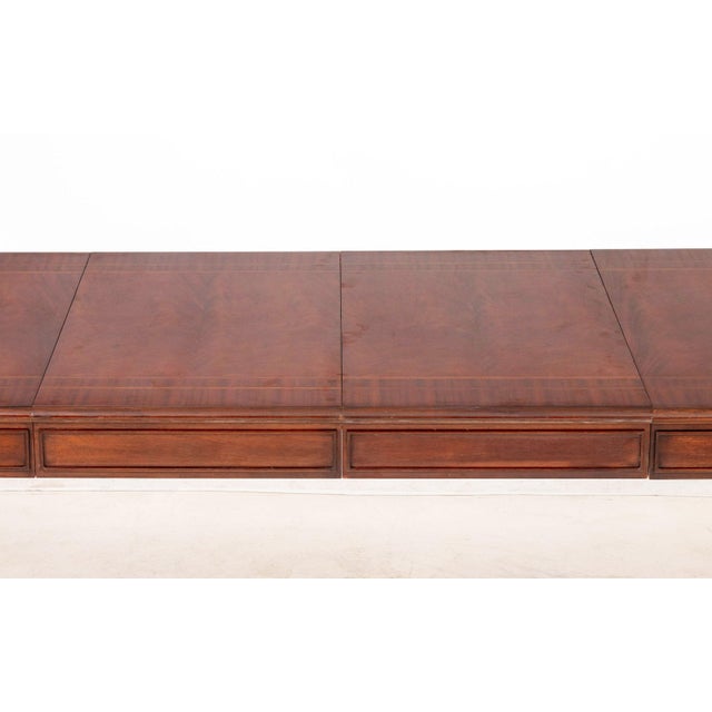 Ralph Lauren Flame Mahogany Extending Dining Table For Sale - Image 10 of 11