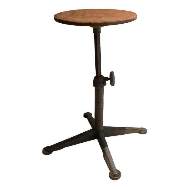Industrial Stool by Friso Kramer for Ahrend de Cirkel, 1960s For Sale
