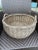 Vintage French Sun Bleached Style Gathering Basket For Sale In Columbia, SC - Image 6 of 11