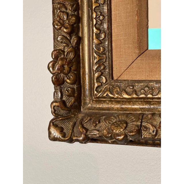 Serpent & Galleon, Red Chalk on Paper in GiltWood Frame For Sale In New York - Image 6 of 9