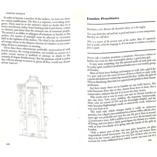White "The New London Spy: A Discreet Guide to the City's Pleasures" 1967 Davies, Hunter For Sale - Image 8 of 11