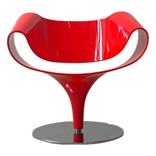 Red PR081 Little Perillo Lounge Chair by Martin Ballendat for Züco For Sale
