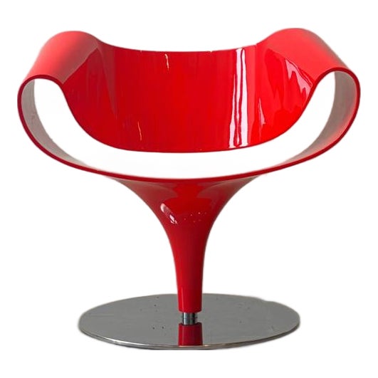 Red PR081 Little Perillo Lounge Chair by Martin Ballendat for Züco For Sale