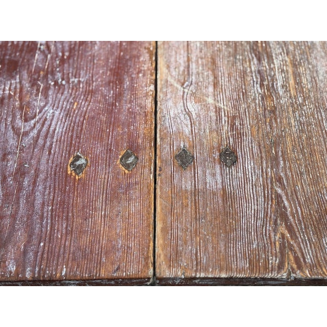 19th Century Swedish Painted Drop-Leaf Dining Table, 1810 For Sale - Image 11 of 13