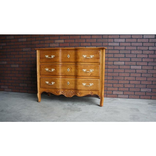Ethan Allen Legacy Serpentine Chest of Drawers Chairish