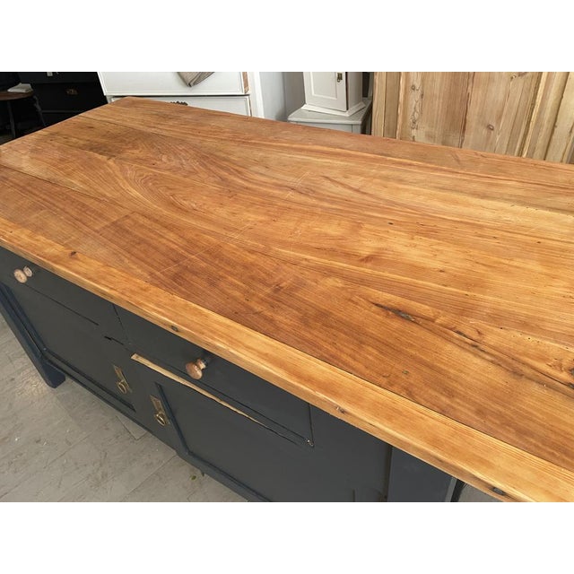 Large Brown and Grey Chest of Drawers For Sale - Image 4 of 16