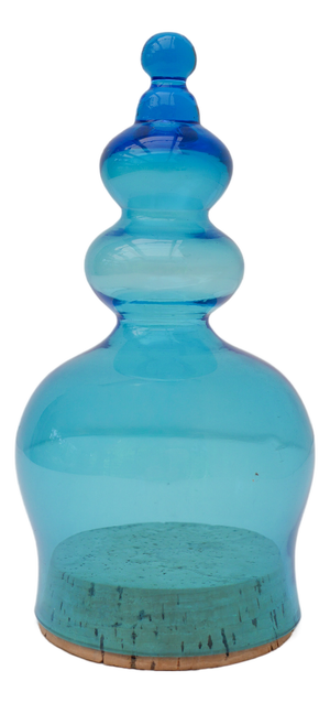 Candy Box in Handblown Art Glass by Bertil Vallien for Kosta Boda, 1970s