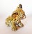 Vintage Italian Hand Painted Terracotta Leopard Cub For Sale - Image 4 of 10