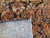 Antique Zabihi Collection Rare Navy Blue Field Persian Fine Sarouk Rug - 8'1" x 9'5" For Sale - Image 4 of 4