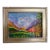 The Great Tetons by Sondra Pfeffer, Oil on Canvas Framed For Sale
