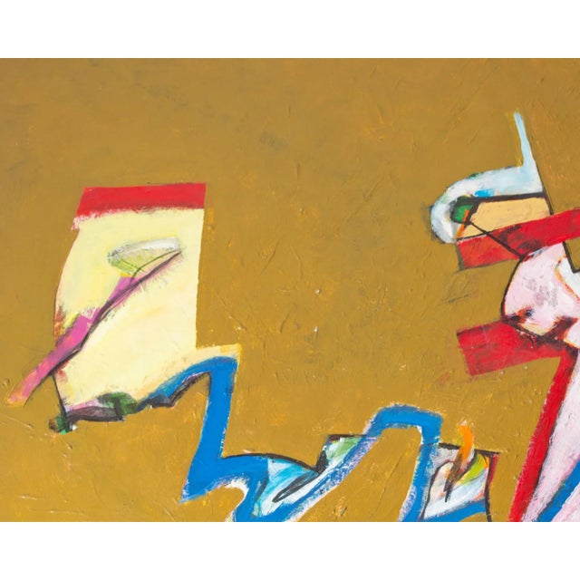 2012 Abstract Acrylic on Paper Painting by James L. Bruch For Sale - Image 4 of 7