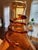 Large 15" 6lb Bullicante Amber vase A magnificent example of mid-century Venetian craftsmanship: a 15-inch tall, heavy-...