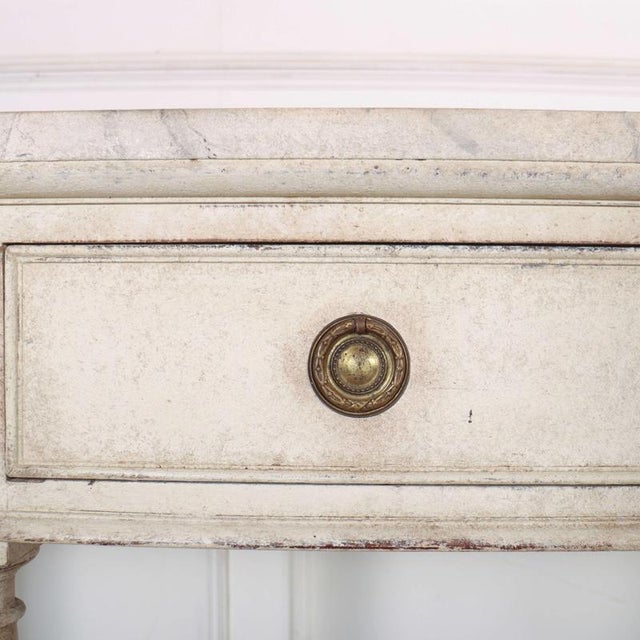 Wood English Painted Console Table For Sale - Image 7 of 15