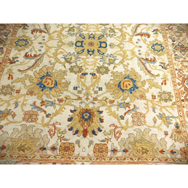Vintage Ziegler Style Handmade Rug. 8'2"x 10'3" For Sale - Image 4 of 17