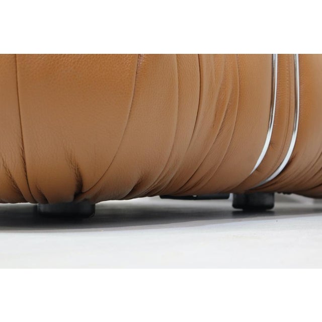 Soriana Armchairs in Leather by Afra and Tobia Scarpa for Cassina, 1969, Set of 2 For Sale - Image 10 of 16
