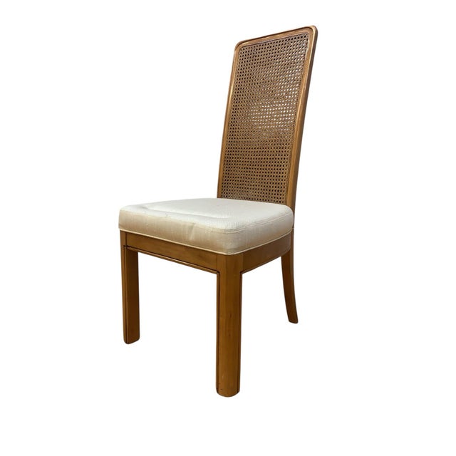 Brown MCM American of Martinsville Cane Dining Chairs - 6 For Sale - Image 8 of 12