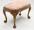 Queen Anne Stool with Walnut Seat & Ball and Claw Feet, 1890s For Sale - Image 6 of 6
