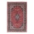 Pasaragd DC Red Color Hand Knotted Kashan Rug For Sale