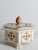 Gold Italian Pietra Dura and Alabaster Inlay Hexagonal Box For Sale - Image 8 of 18
