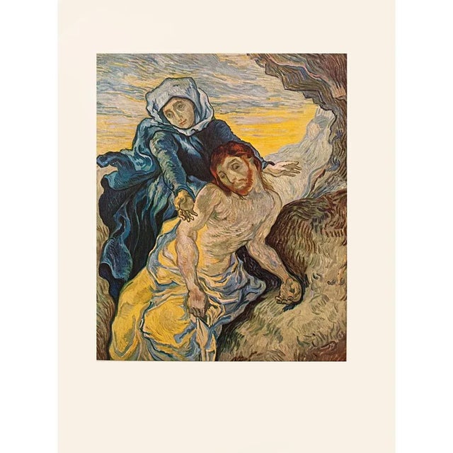 1950s After Van Gogh, First Edition Lithograph "Pieta" (After Delacroix) For Sale