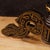 20th Century English Lacquered and Painted Side Table, 1920 For Sale - Image 6 of 12