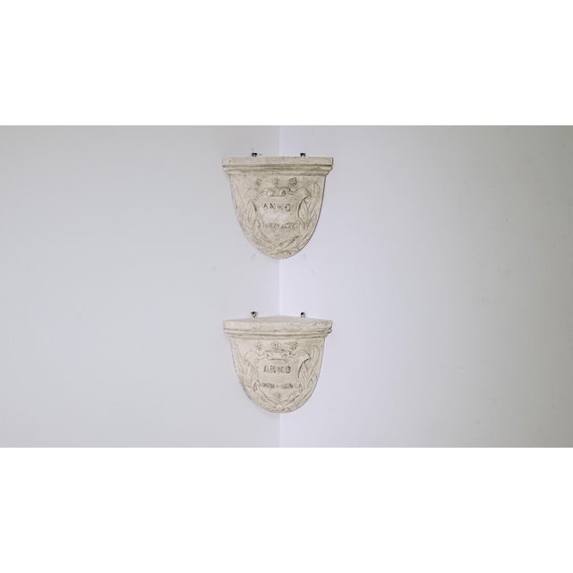 Sculpture Materials 19th Century French Plaster Decoration - A Pair For Sale - Image 7 of 18