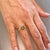 Natural Sapphire Diamond Ring 6.5 14k WG 2.89 TCW Certified For Sale - Image 13 of 18