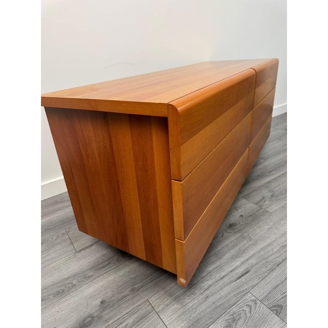 Vintage Commode in Cherrywood from Amnanati & Vitelli, 1970s For Sale - Image 4 of 8
