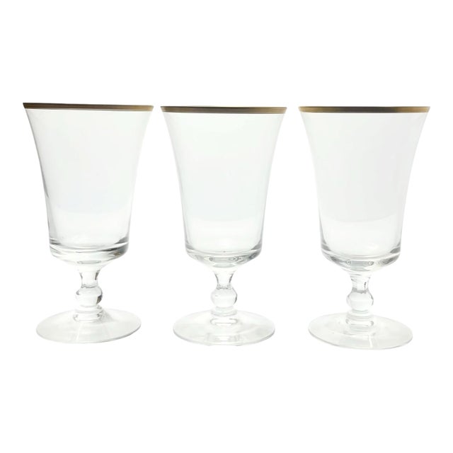 1970s Fostoria “Richmond” Iced Tea Glasses - Set of 3 For Sale