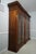 Italian Italian 4 Door Large Walnut Library Bookcase For Sale - Image 3 of 17