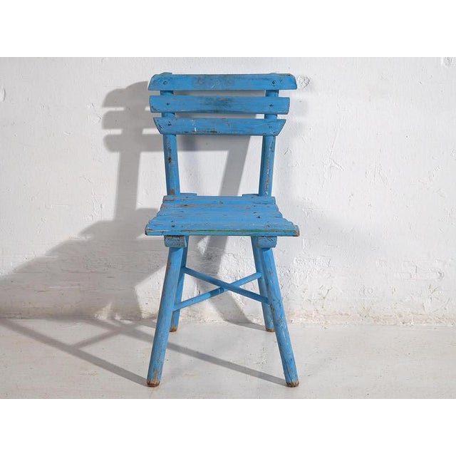 Antique School Chairs, 1920, Set of 4 For Sale - Image 11 of 18