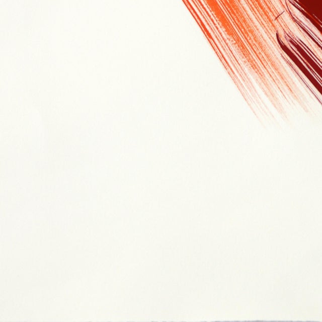 2010s The Red Cloth 142 - Minimalist Figurative Ink Painting on Paper Original Artwork by Bettina Mauel For Sale - Image 5 of 6