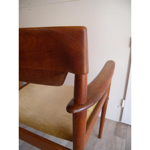 1950s PJ4 Armchair in Teak by Grete Jalk, Denmark, 1960s For Sale - Image 5 of 18