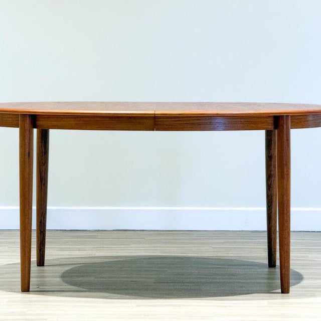 Double Extending Dining Table by Johannes Andersen, Denmark 1960s For Sale - Image 3 of 14