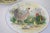 Bring the warmth and whimsy of the countryside to your space with this charming set of two vintage rooster and hen plates...