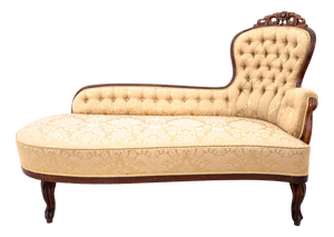 Antique Chaise Lounge, France, 1890