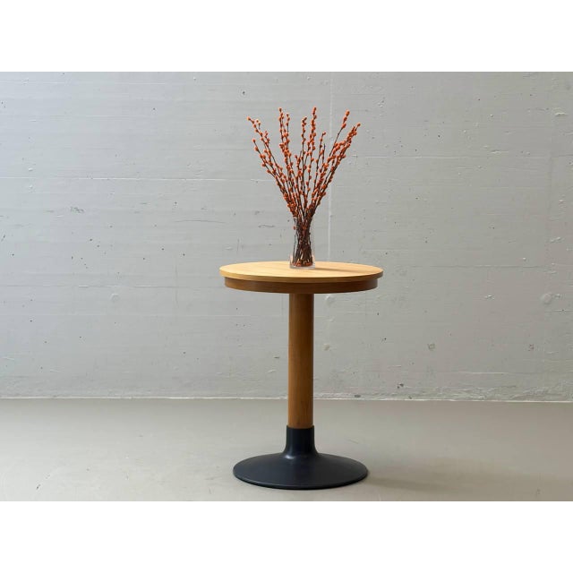 Round Side Table with Cast Iron Base, 1970s For Sale - Image 6 of 17