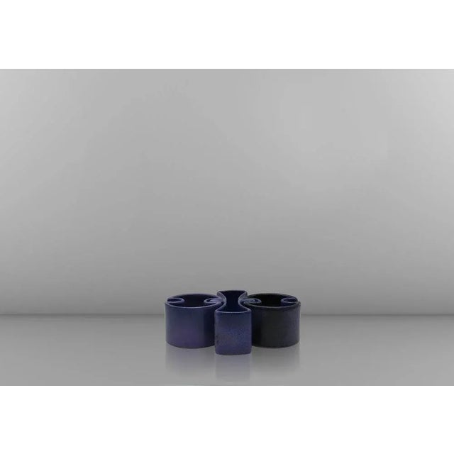 Italian Modular Centerpiece by Angelo Mangiarotti for Fratelli Brambilla, 1960s, Set of 3 For Sale - Image 6 of 7