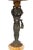 Brown Antique French Empire Bronze Cherub Table Lamp, 1890s For Sale - Image 8 of 16